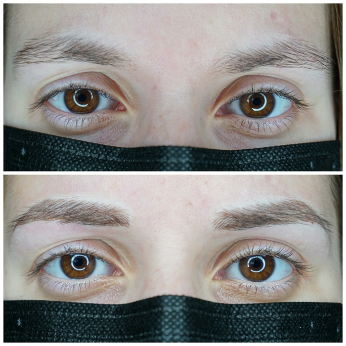 microblading de cejas oviedo resultado natural